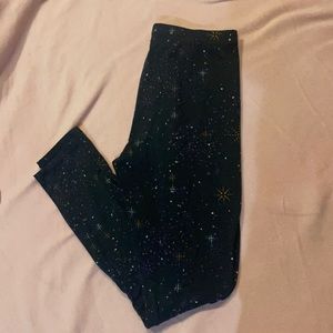 Small womens galaxy leggings
